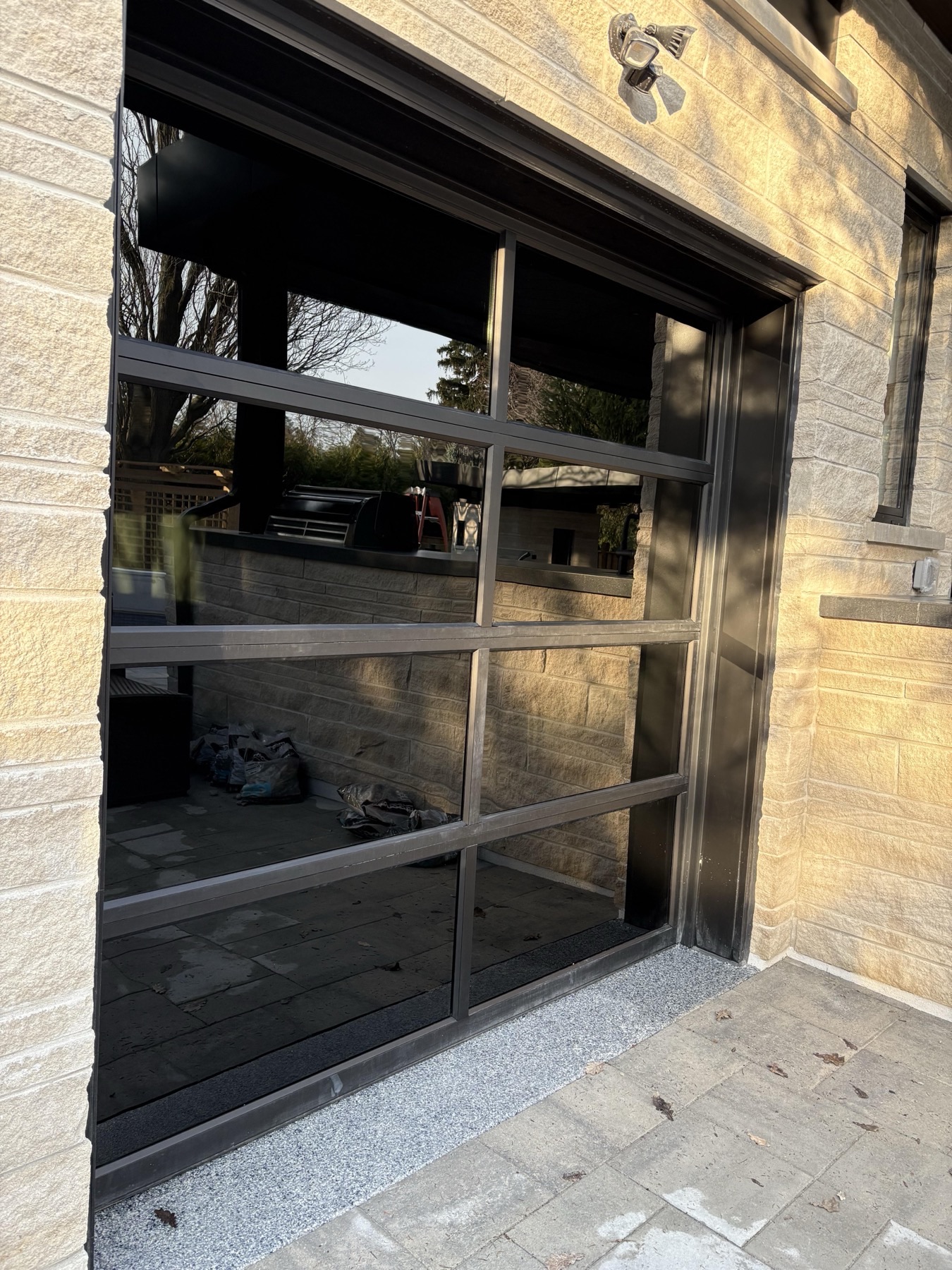 Security window film professionally installed on a home in the Greater Toronto Area by ImpactGuard