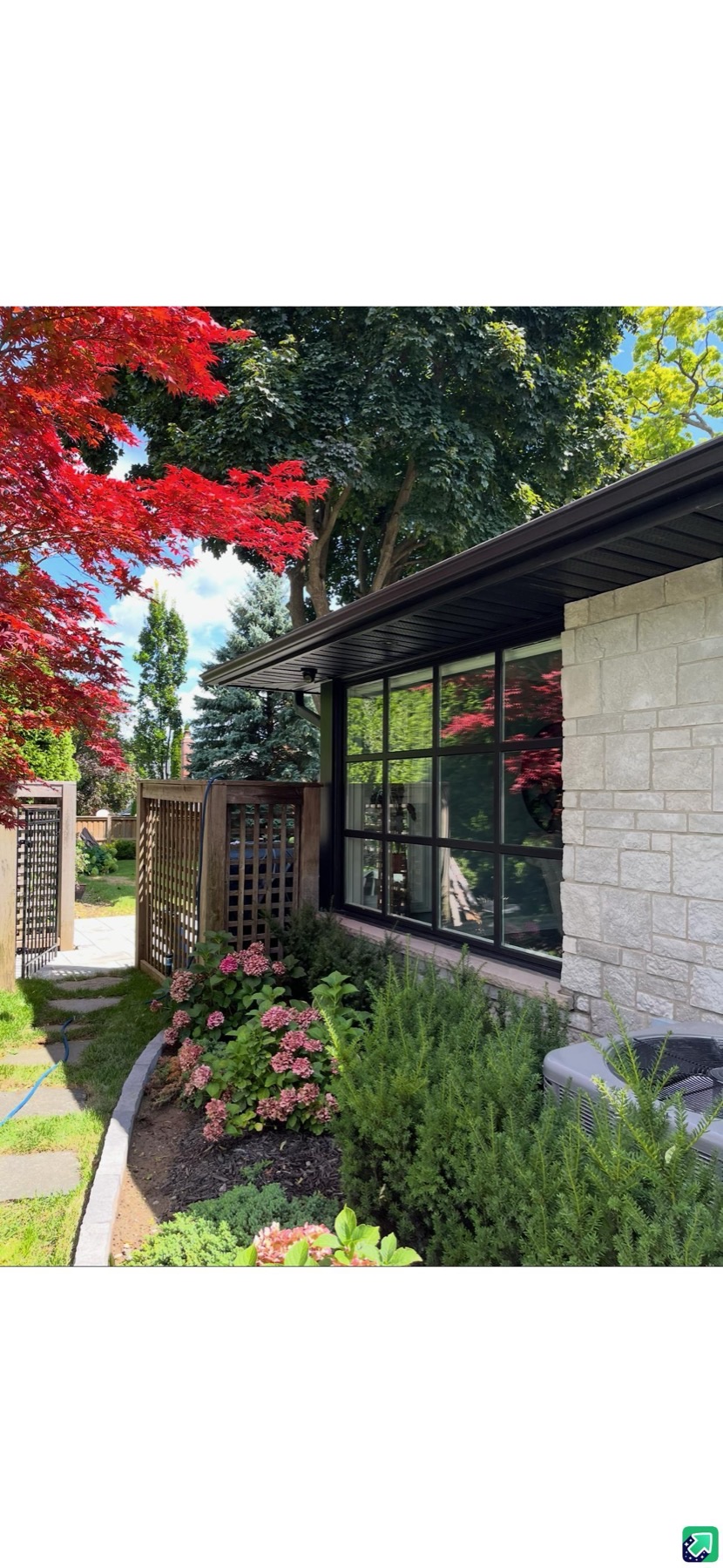 Security window film professionally installed on a home in the Greater Toronto Area by ImpactGuard