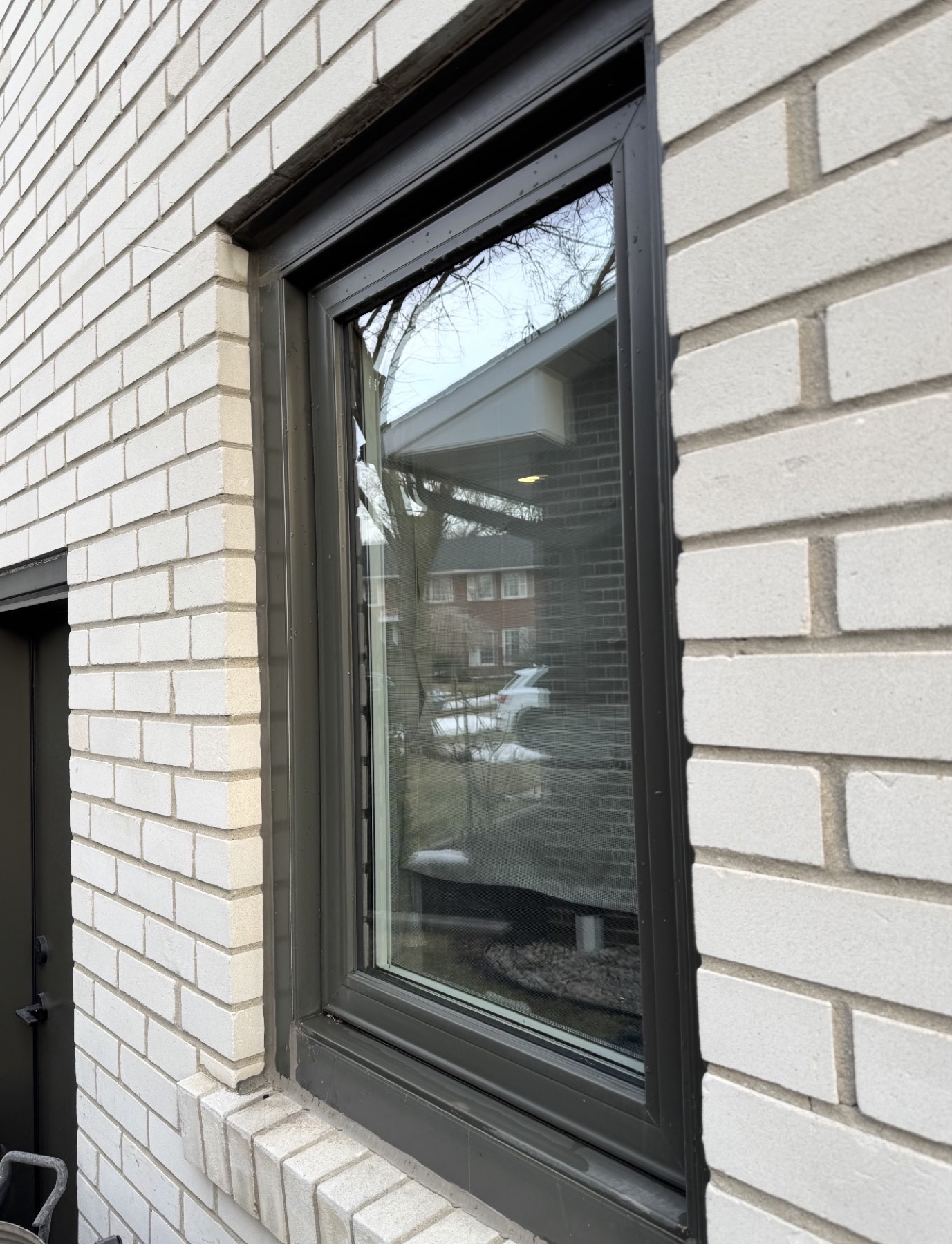 Security window film professionally installed on a home in the Greater Toronto Area by ImpactGuard