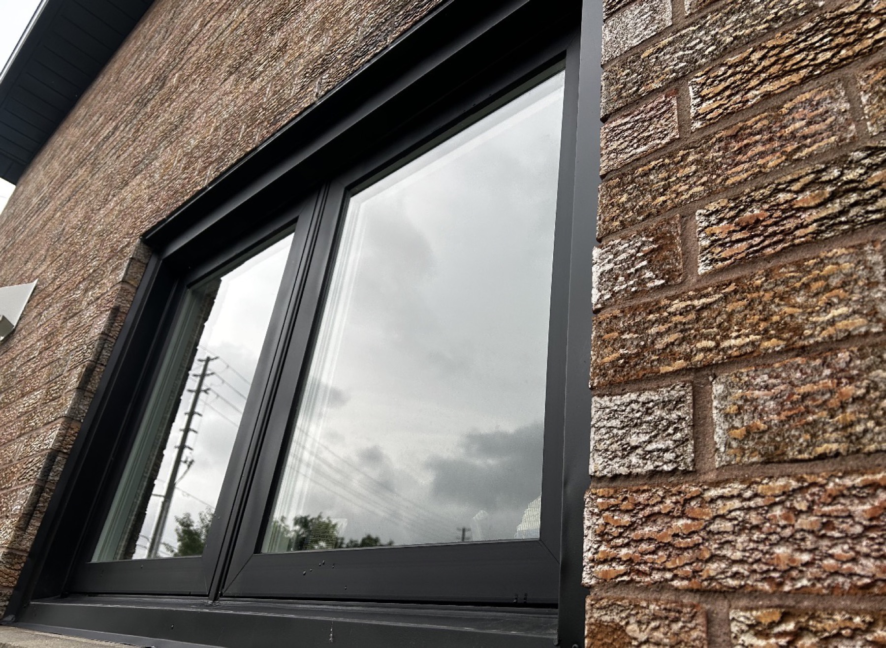 Security window film professionally installed on a home in the Greater Toronto Area by ImpactGuard